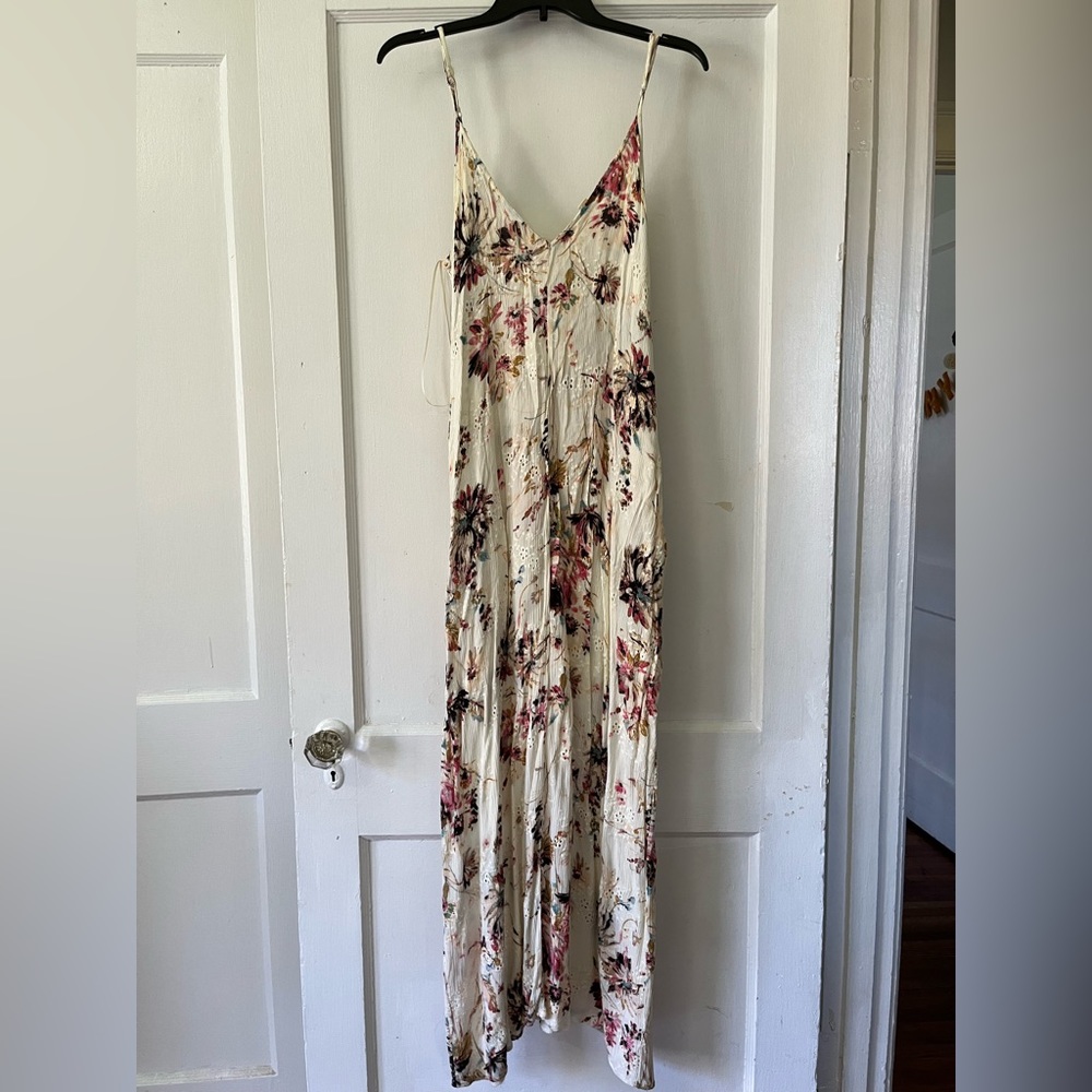 Love Stitch Eyelet Maxi Dress